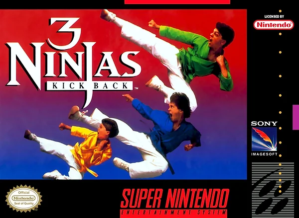 3 Ninjas Kick Back Box Art