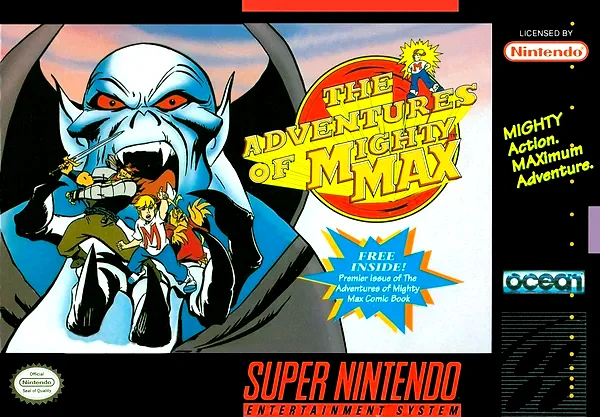 Adventures of Mighty Max Box Art