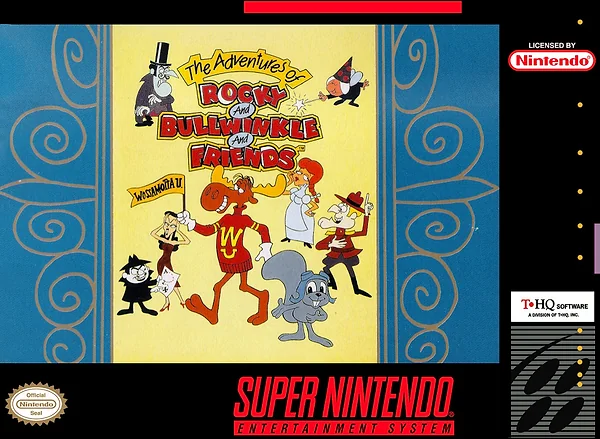 Adventures of Rocky and Bullwinkle and Friends Box Art