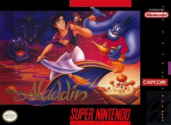 Aladdin box art
