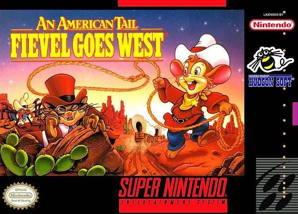 An American Tail: Fievel Goes West box art