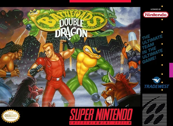 Battletoads Double Dragon Box Art