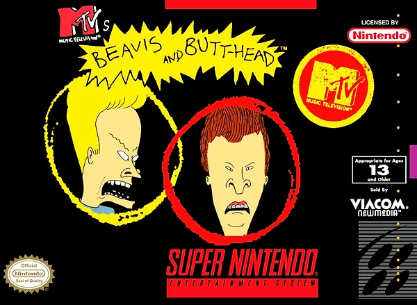 Beavis and Butt-Head Box Art