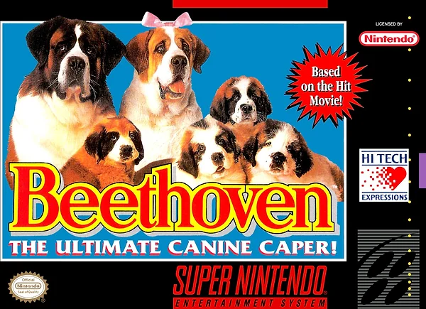 Beethoven: The Ultimate Canine Caper box art