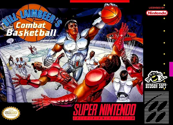 Bill Laimbeer's Combat Basketball box art
