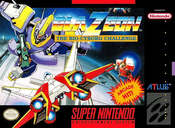 BlaZeon: The Bio-Cyborg Challenge Box Art