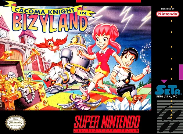 Cacoma Knight in Bizyland box art