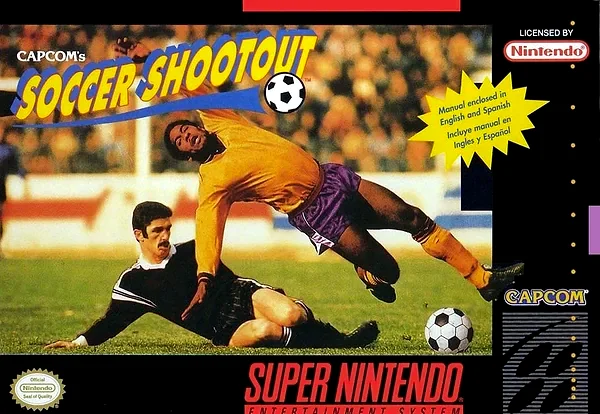 Capcom's Soccer Shootout Box Art