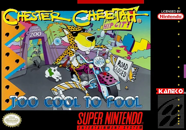 Chester Cheetah: Too Cool to Fool Box Art