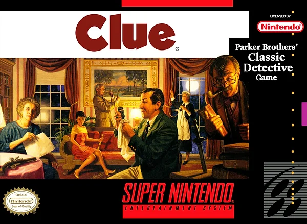 Clue Box Art