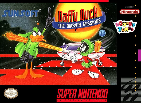 Daffy Duck: The Marvin Missions box art