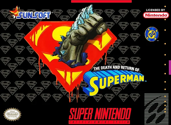 Death and Return of Superman box art