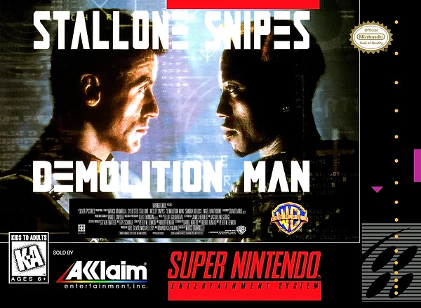 Demolition Man box art
