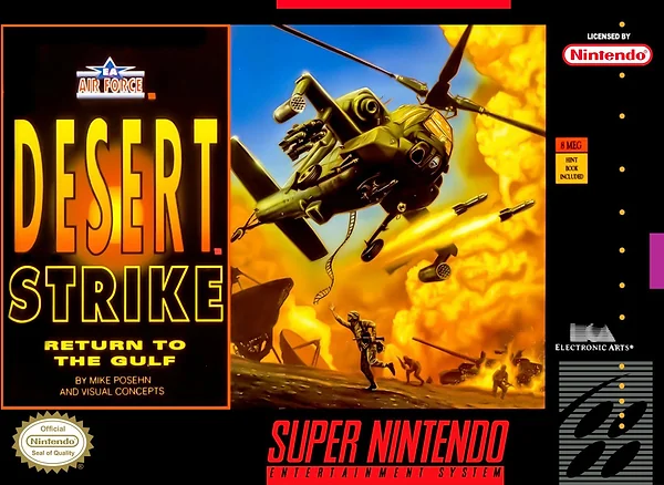 Desert Strike: Return to the Gulf box art