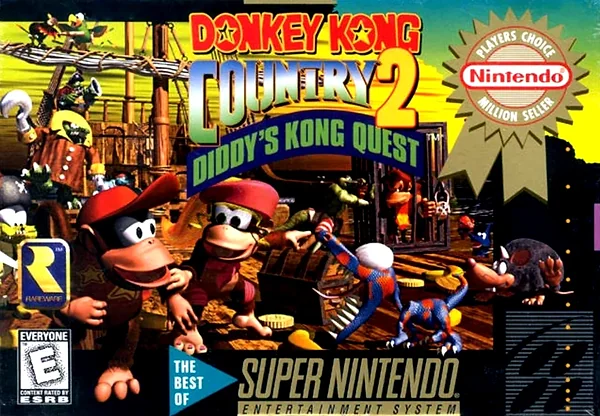 Donkey Kong Country 2: Diddy's Kong Quest box art