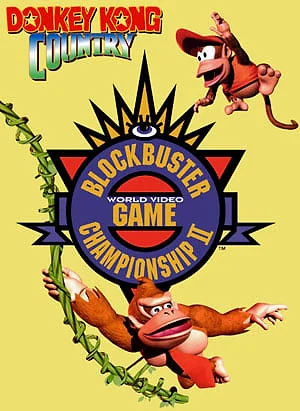 Donkey Kong Country: Competition Cartridge Box Art