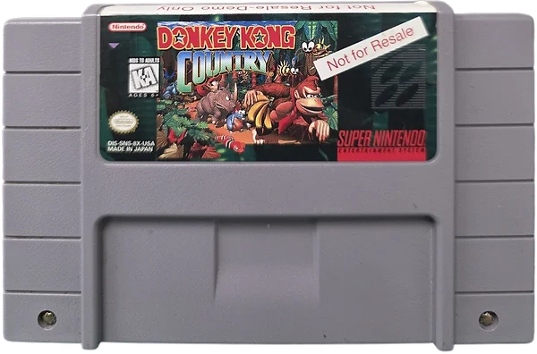 Donkey Kong Country box art