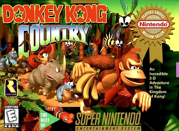 Donkey Kong Country box art
