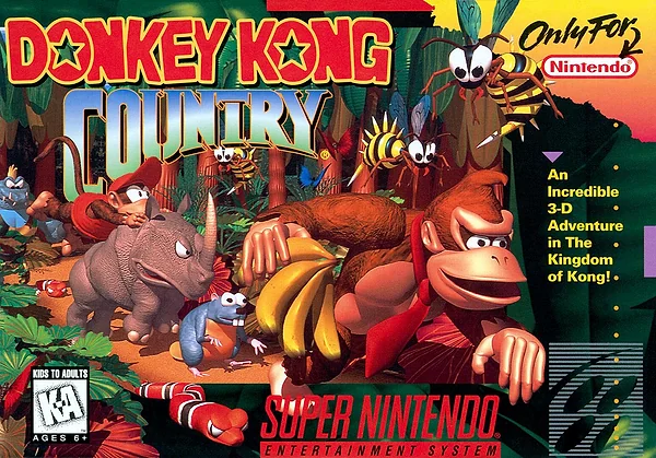 Donkey Kong Country box art