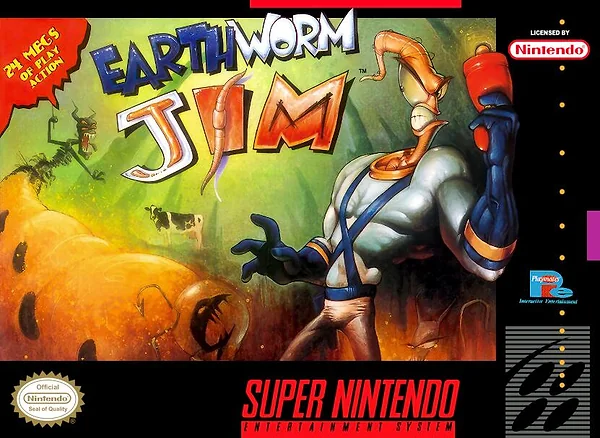 Earthworm Jim box art