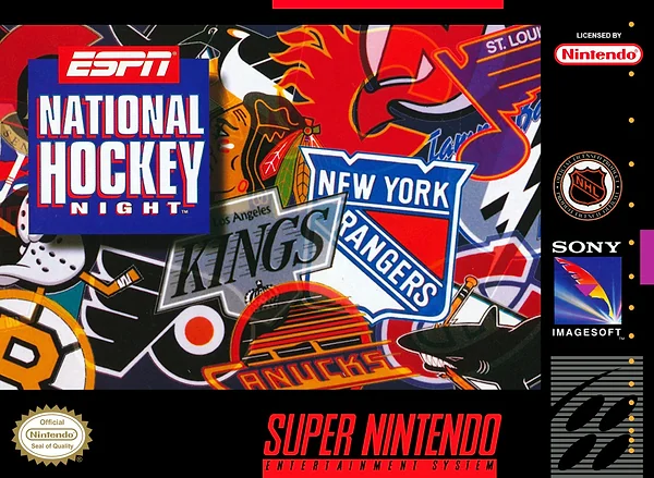 ESPN National Hockey Night box art