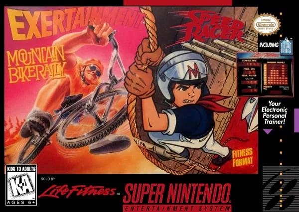 Exertainment Mountain Bike Rally / Speed Racer box art