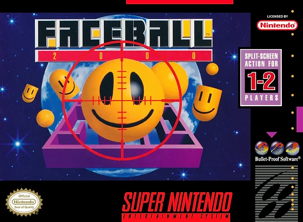 Faceball 2000 Box Art