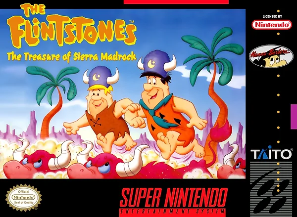 Flintstones: The Treasure of Sierra Madrock box art