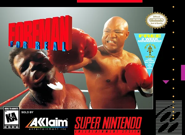 Foreman For Real box art