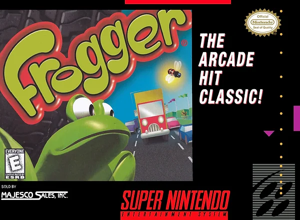 Frogger Box Art