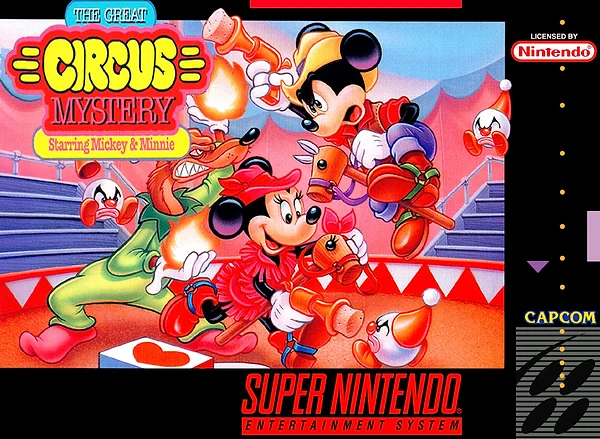 Great Circus Mystery Starring Mickey & Minnie Box Art