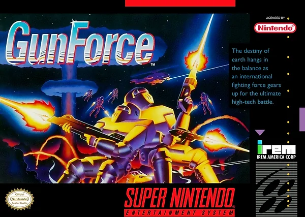 Gunforce box art