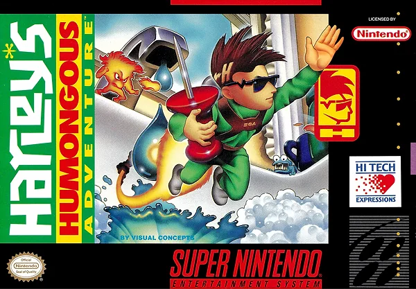 Harley's Humongous Adventure box art