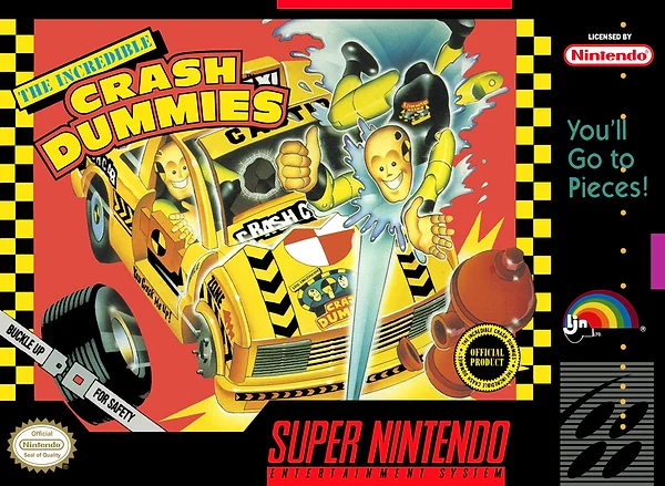 Incredible Crash Dummies box art
