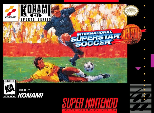International Superstar Soccer Deluxe Box Art