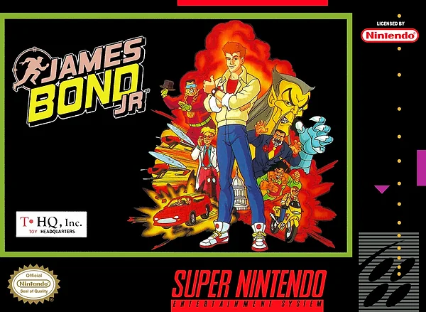 James Bond Jr. Box Art