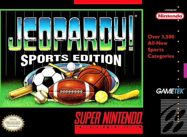 Jeopardy! Sports Edition box art