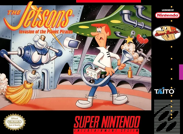 Jetsons: Invasion of the Planet Pirates Box Art