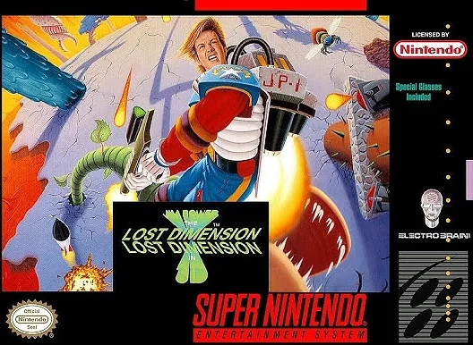 Jim Power: The Lost Dimension in 3-D Box Art
