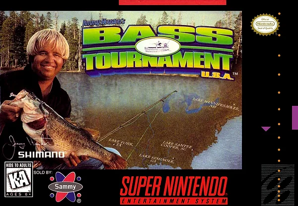 Jimmy Houston's Bass Tournament U.S.A. Box Art