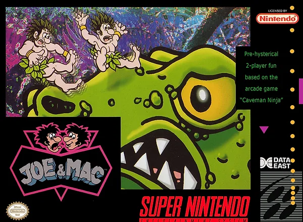 Joe & Mac Box Art
