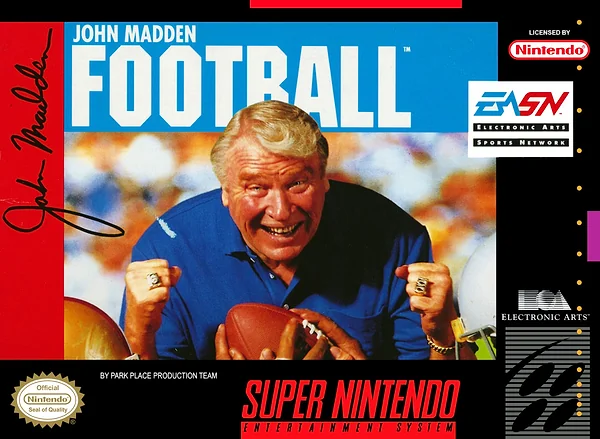 John Madden Football Box Art