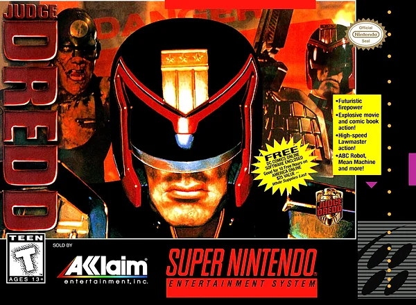 Judge Dredd Box Art