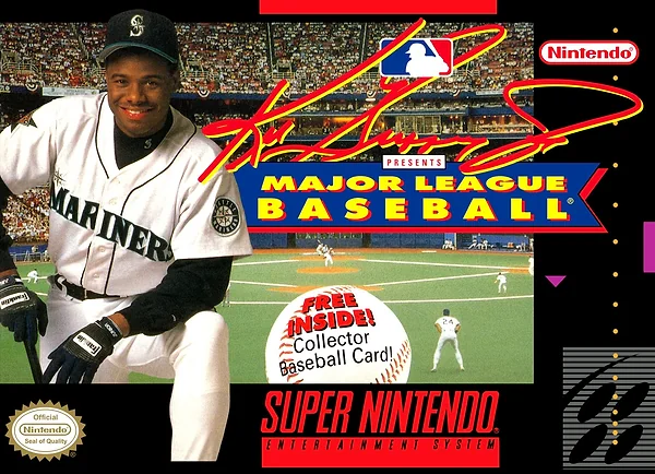 Ken Griffey Jr. Presents Major League Baseball box art
