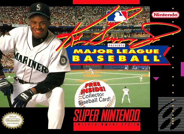 Ken Griffey Jr. Presents Major League Baseball Box Art