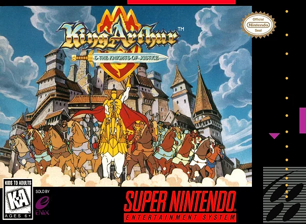 King Arthur & the Knights of Justice Box Art