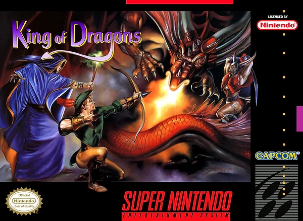 King of Dragons Box Art