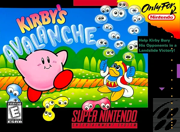 Kirby's Avalanche Box Art