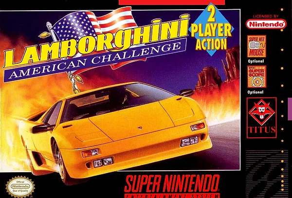 Lamborghini American Challenge Box Art