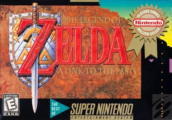 Legend of Zelda: A Link to the Past Box Art